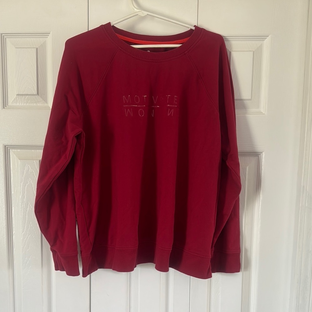 Red Activezone Sweatshirt Size 1X